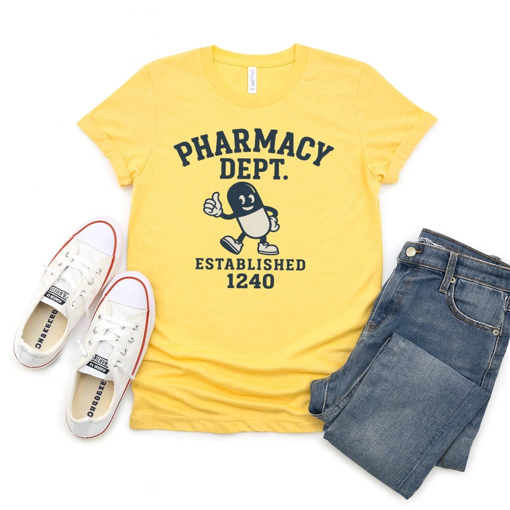 Pharmacy Dept Established 1240 Graphic T-Shirt product type