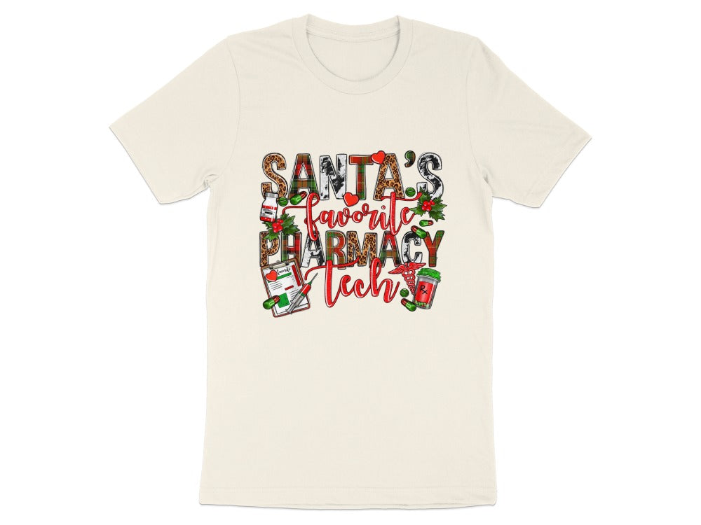 Santa’s Favorite Pharmacy Tech v4 Tee