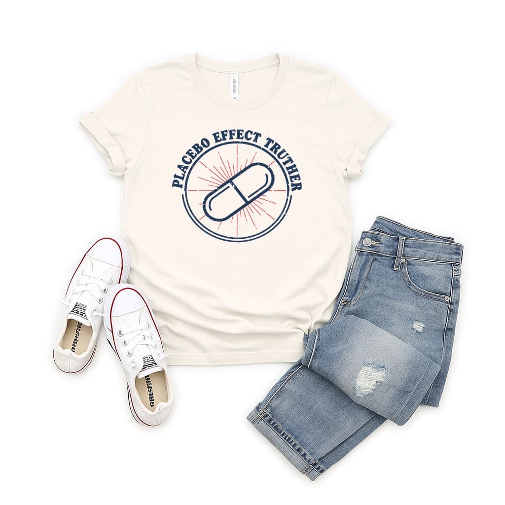 Placebo Effect Truther Casual Statement T-Shirt product type