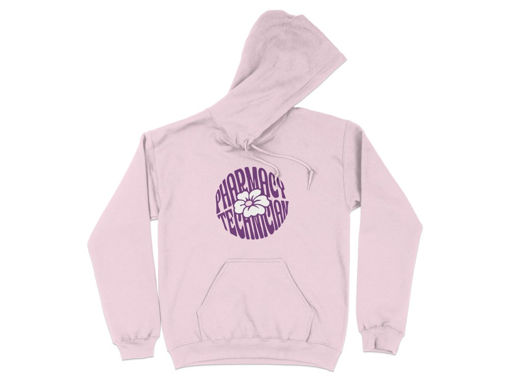 Pharmacy Technician Flower Sweatshirt & Hoodie
