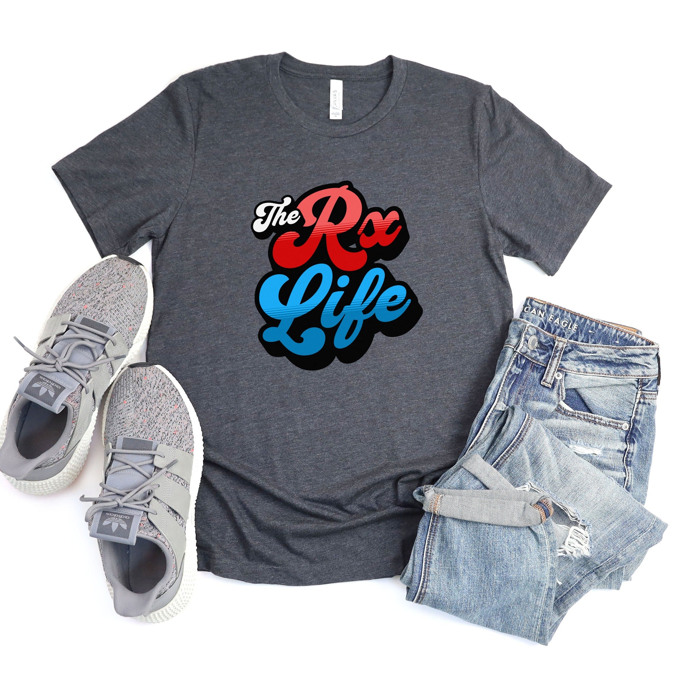 Stylish Casual The Rx Life Graphic Tee product