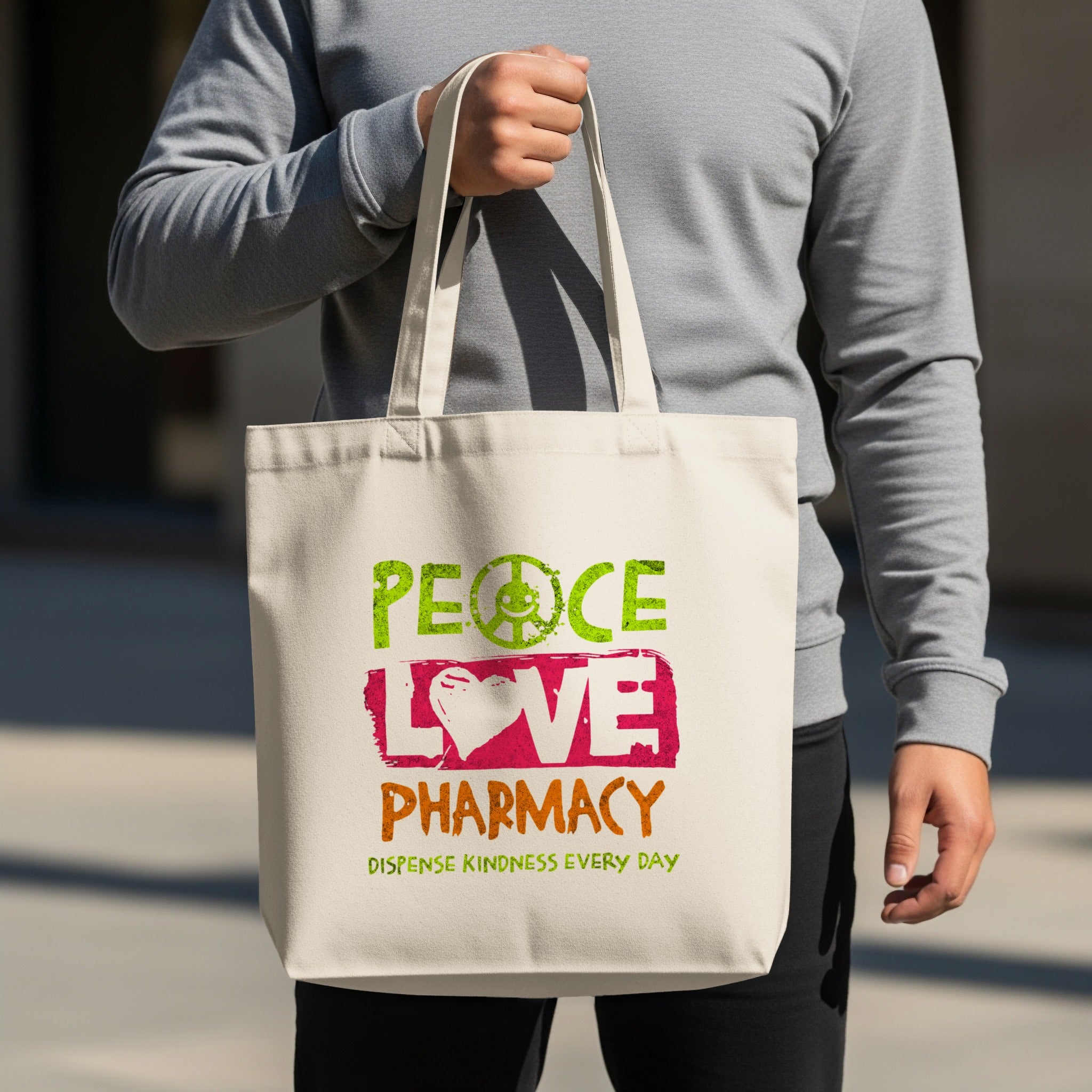 Peace Love Pharmacy Dispense Kindness Tote product