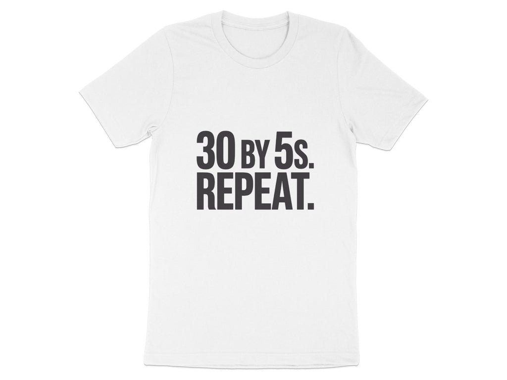 30 by 5s Repeat. Tee - Adverse Reactions - Pharmacy Apparel for Pharmacists, Techs & Students