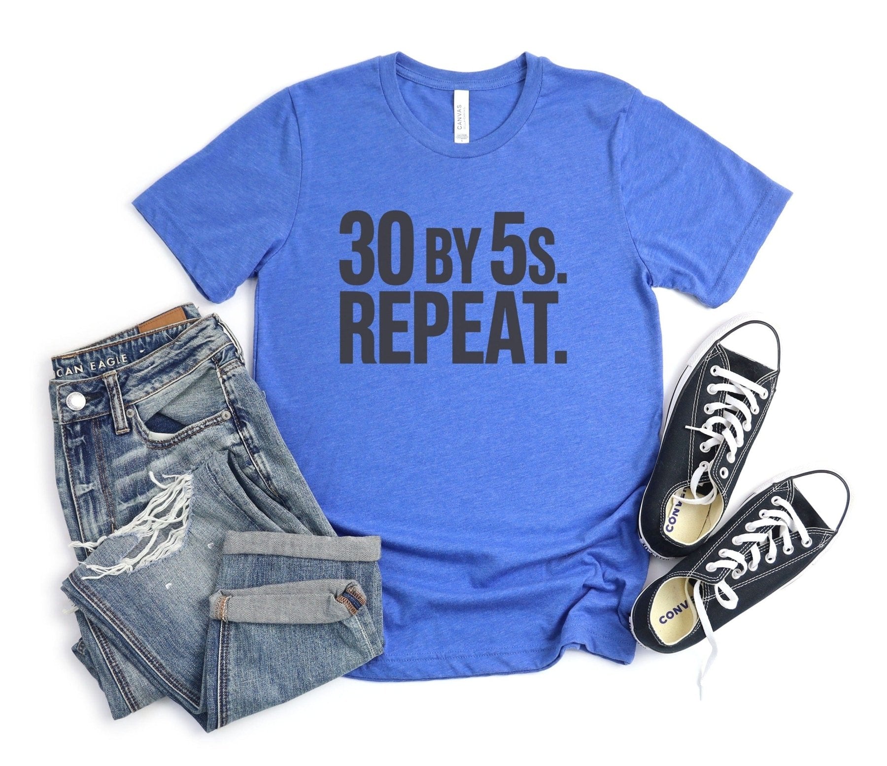 30 by 5s Repeat Tee - Adverse Reactions