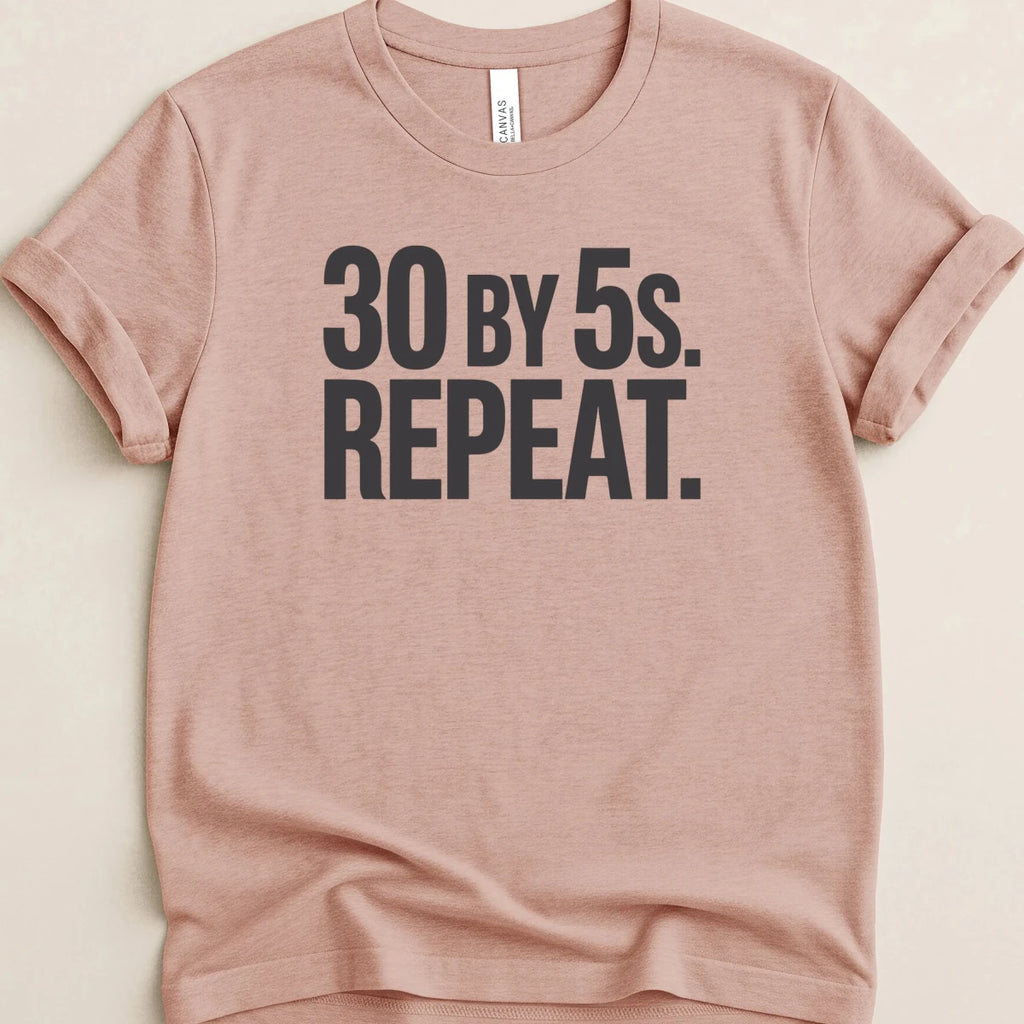 30 by 5s Repeat. Tee - Adverse Reactions