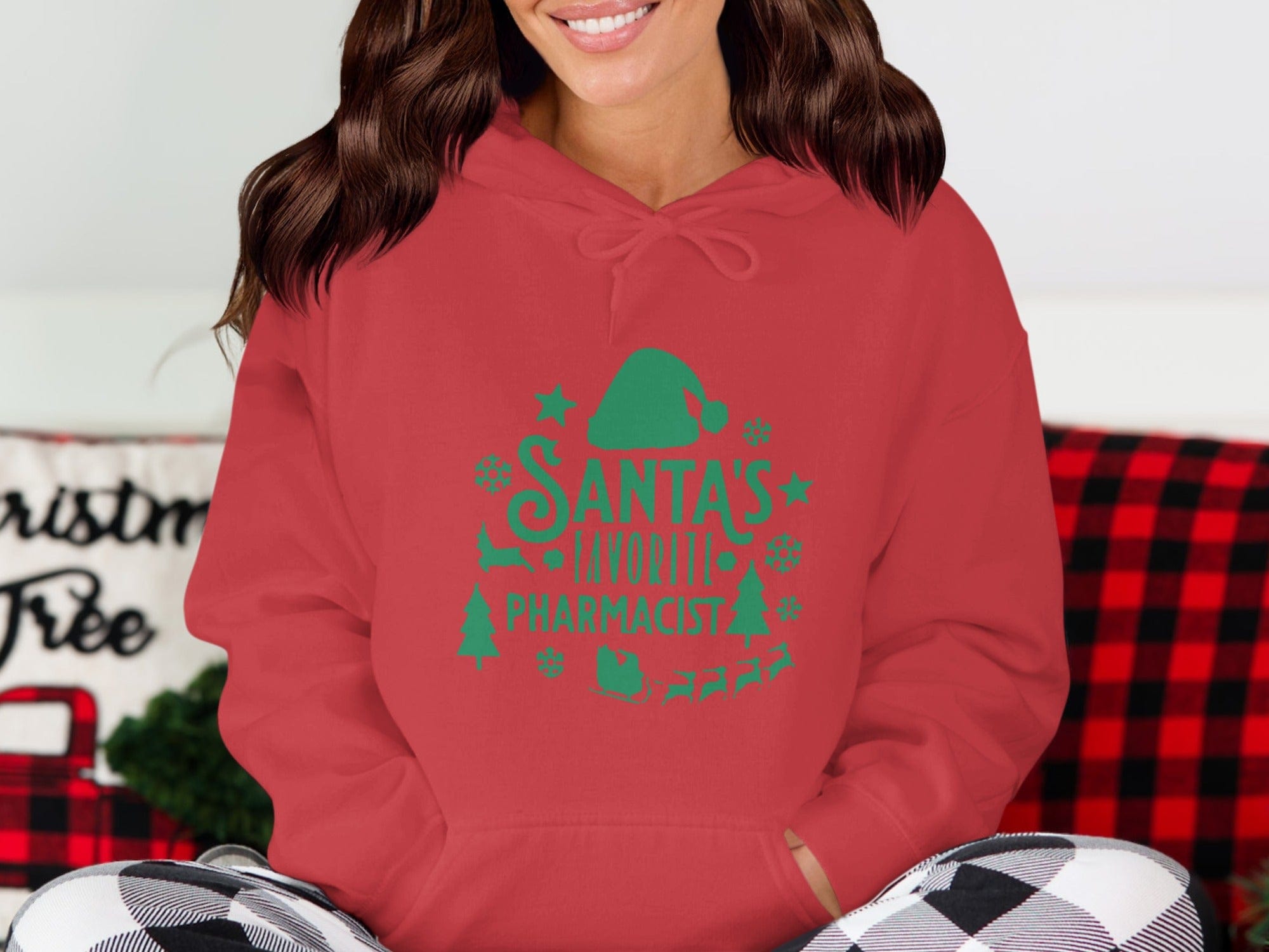 Santa’s Favorite Pharmacist Hoodie v4