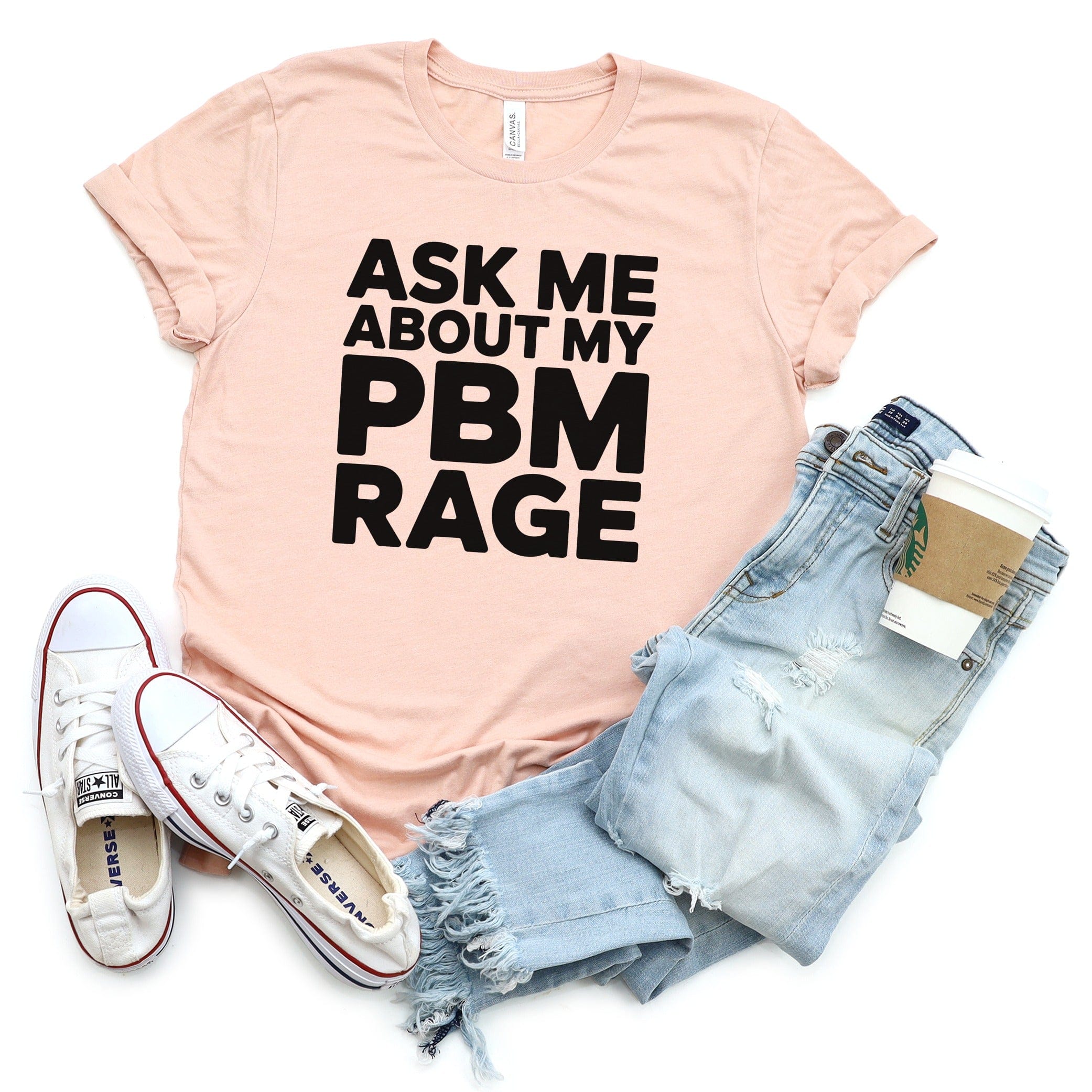 Ask Me About My PBM Rage Graphic TShirt product type