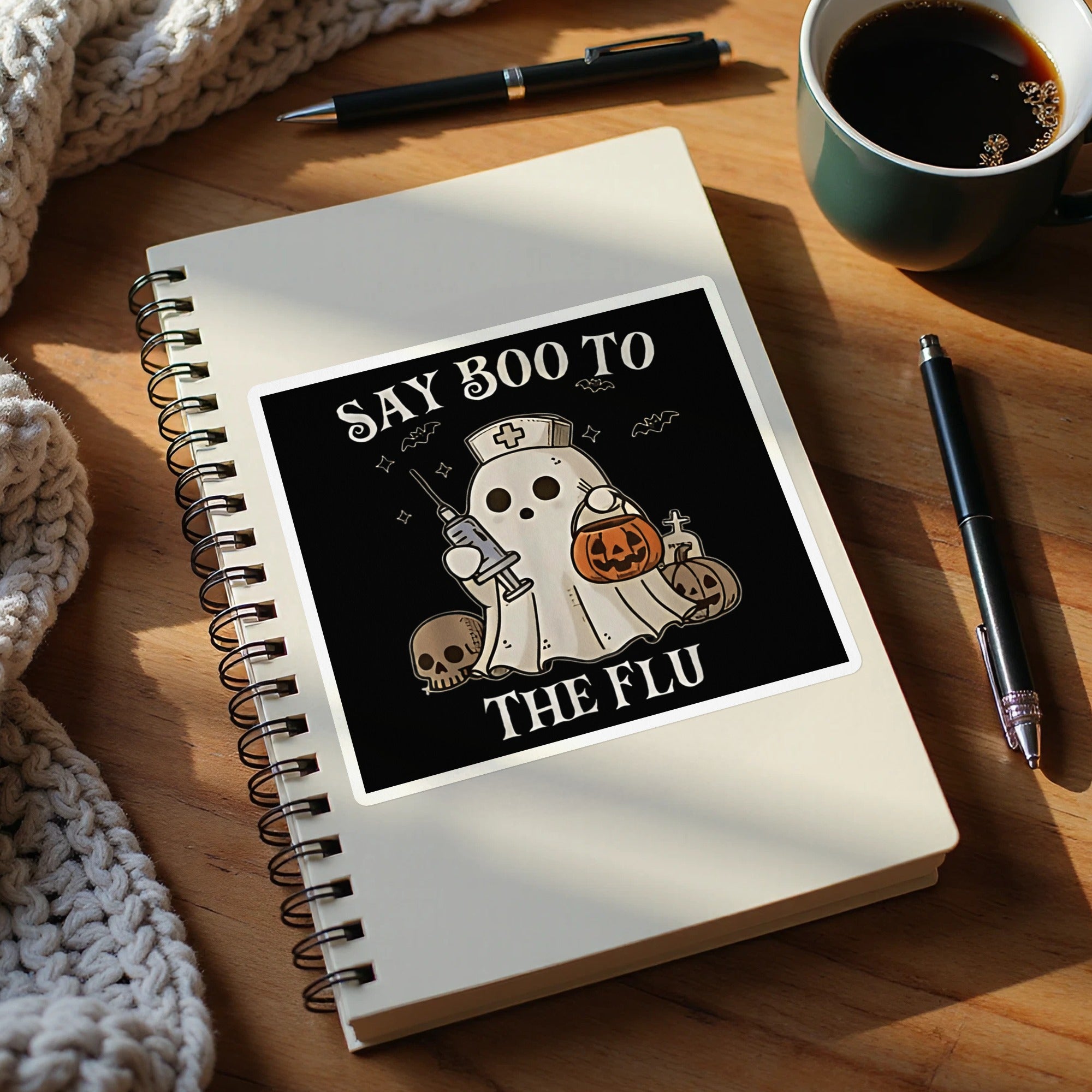 Say Boo to the Flu Halloween Healthcare product