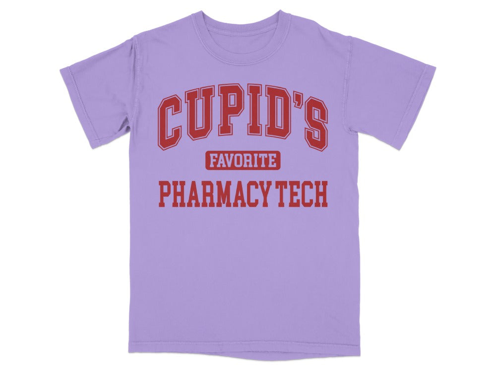 Cupid’s Favorite Pharmacy Tech v1 Tee