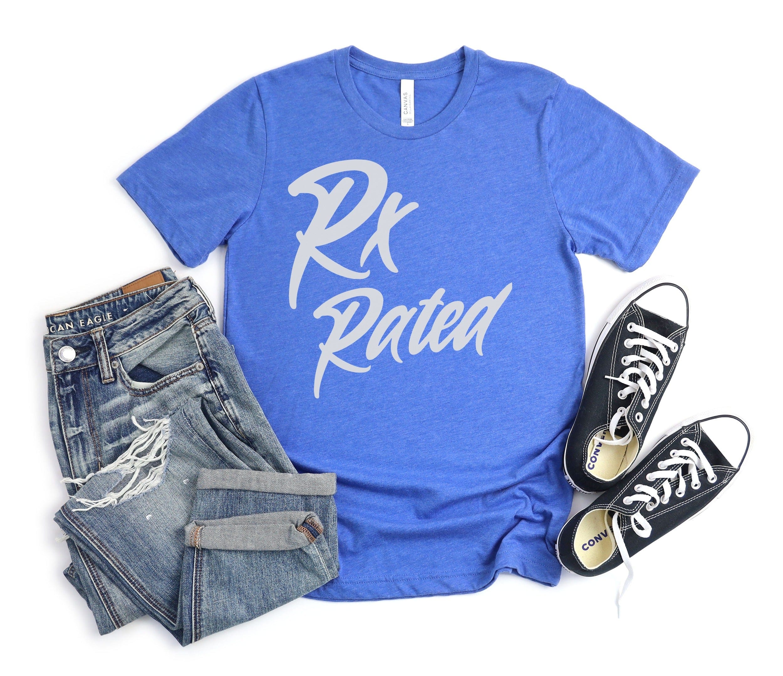 Rx Rated Graphic Casual Wear T-Shirt product type