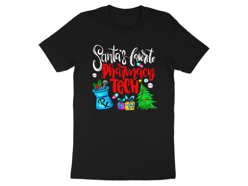 Santa’s Favorite Pharmacy Tech v3 Tee