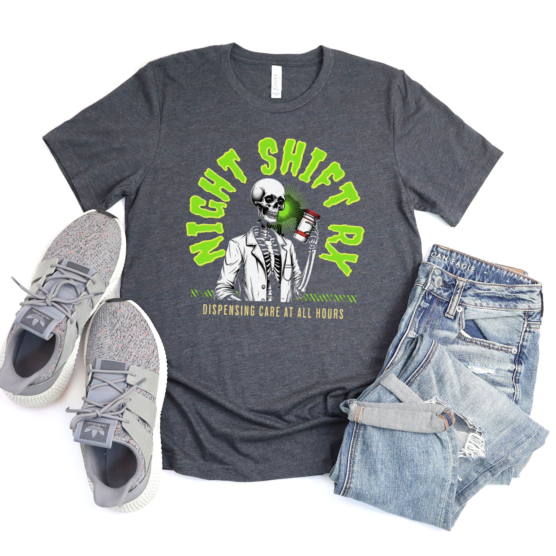 Night Shift RX Dispensing Care At All Hours Shirt