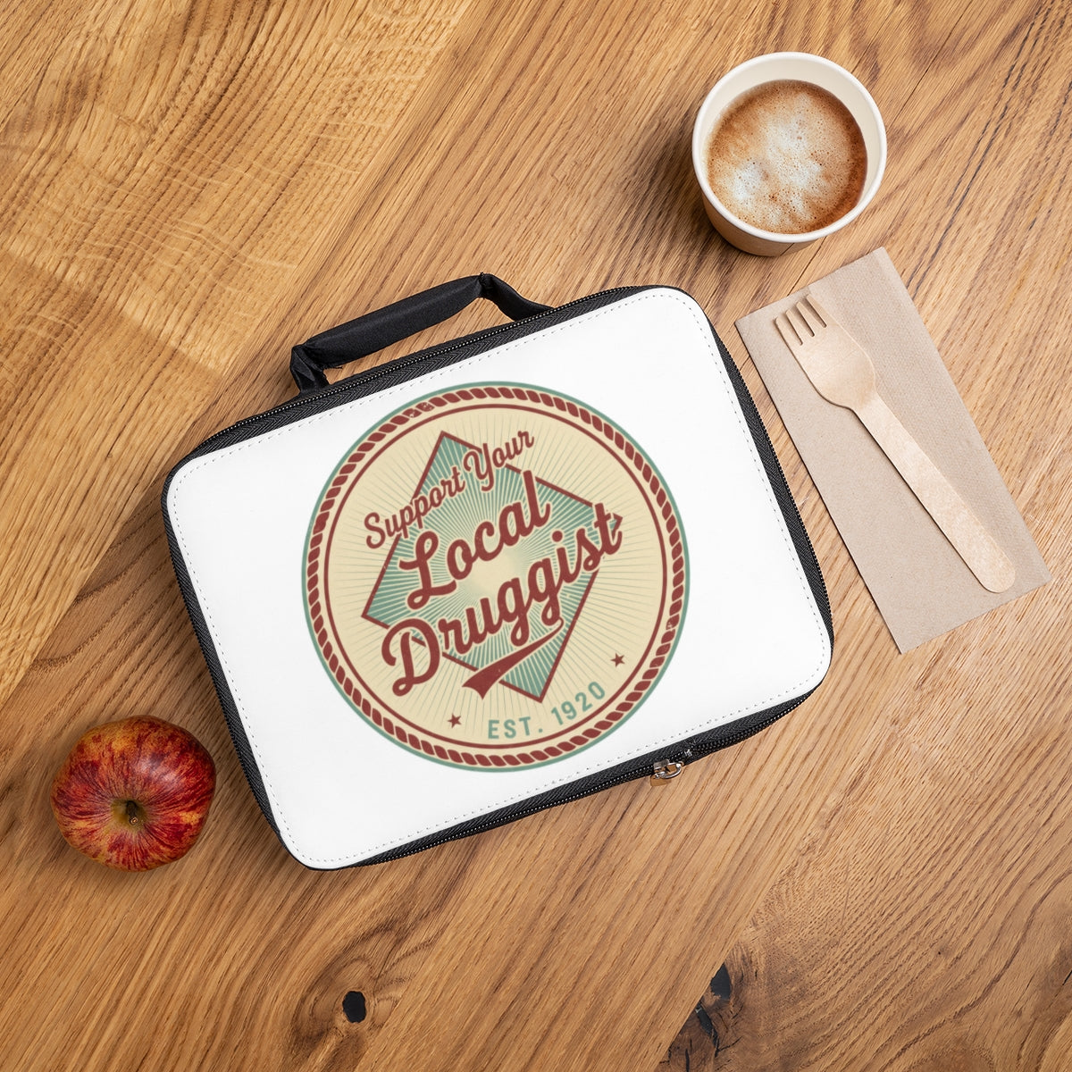 Stylish Support Your Local Druggist Lunchbox Case