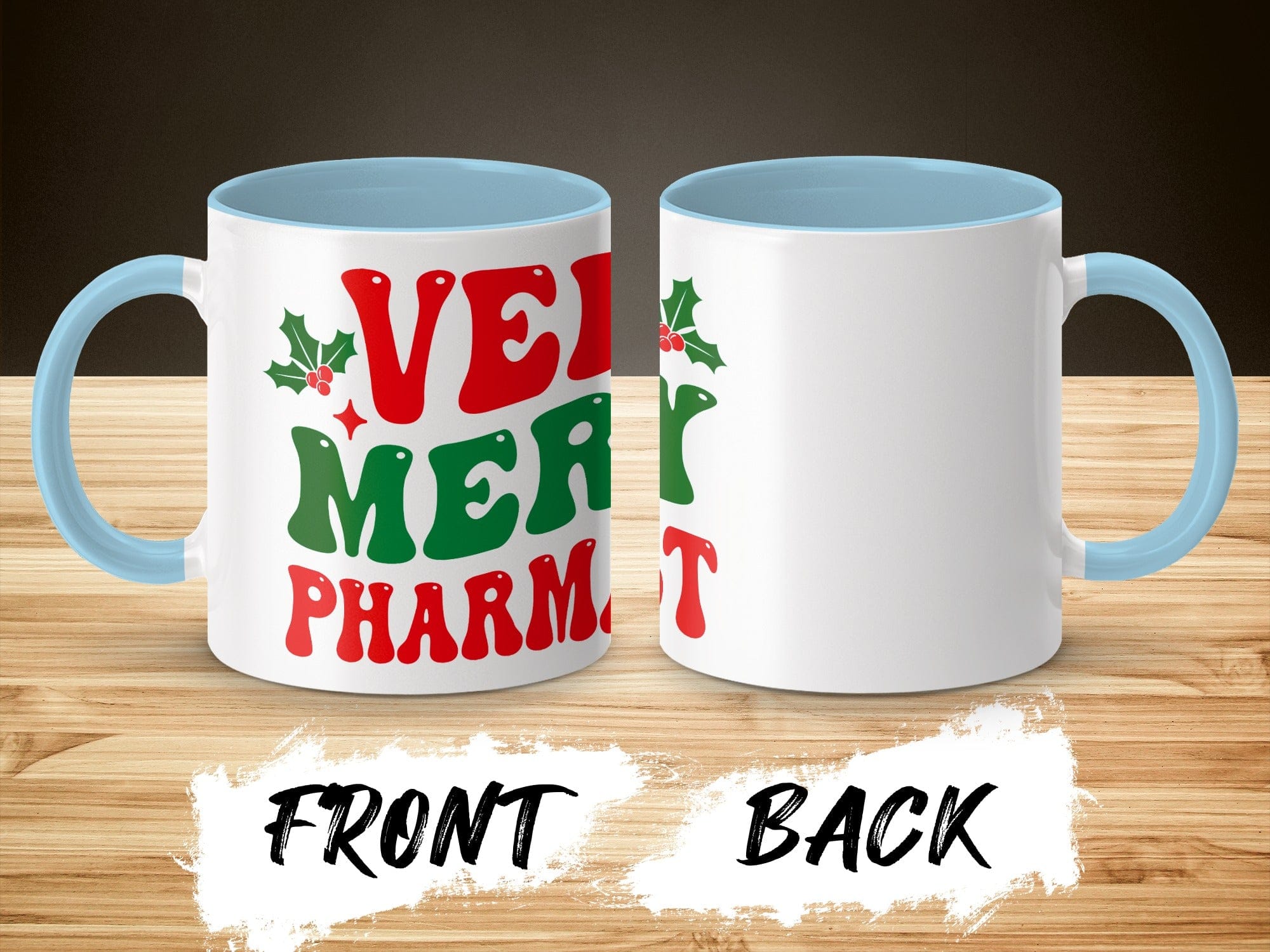 Merry Pharmacy Festive Holiday Season Mug