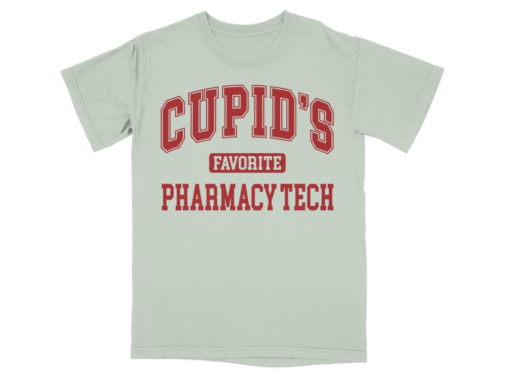 Cupid’s Favorite Pharmacy Tech v1 Tee