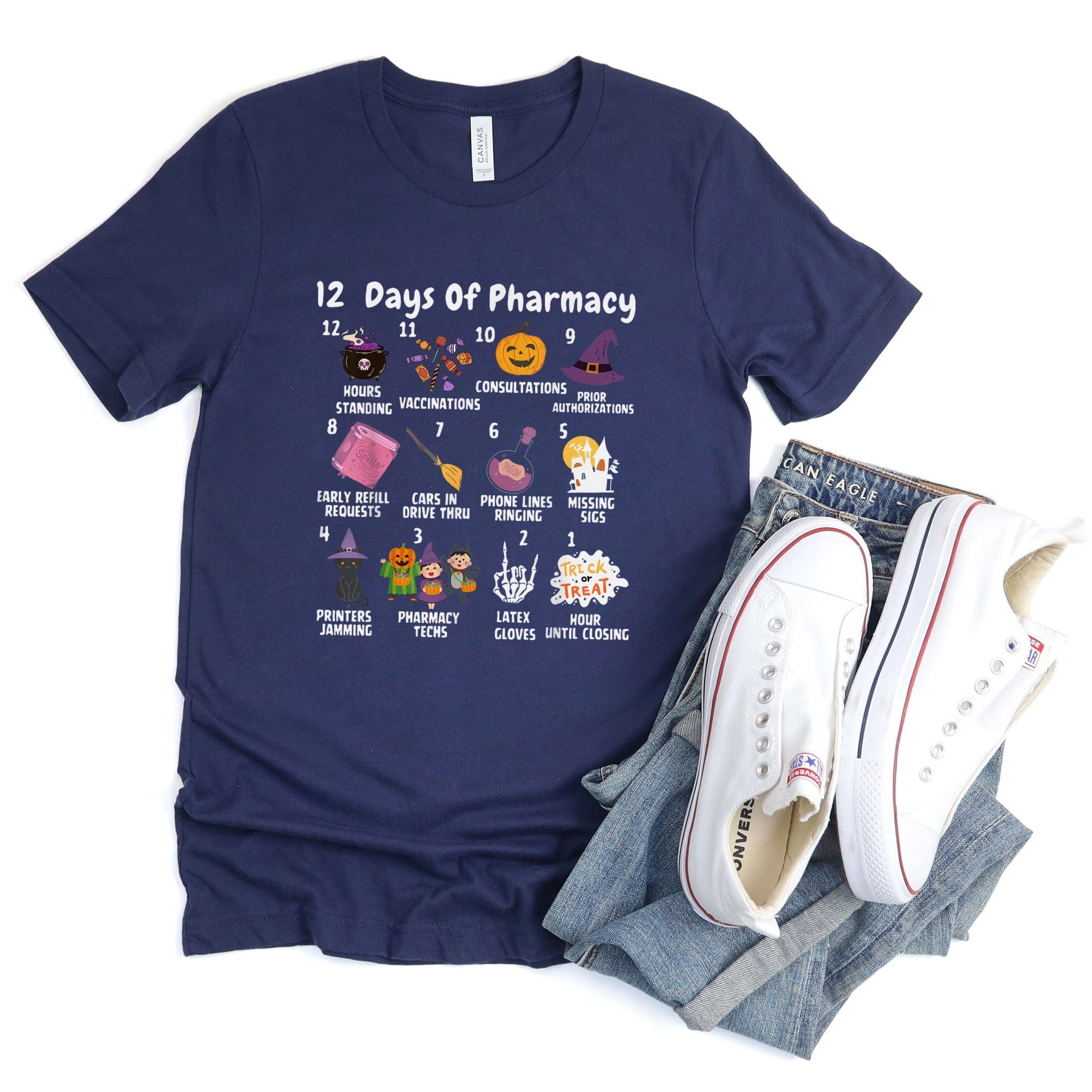 12 Days Of Pharmacy Funny T-Shirt Unique Product