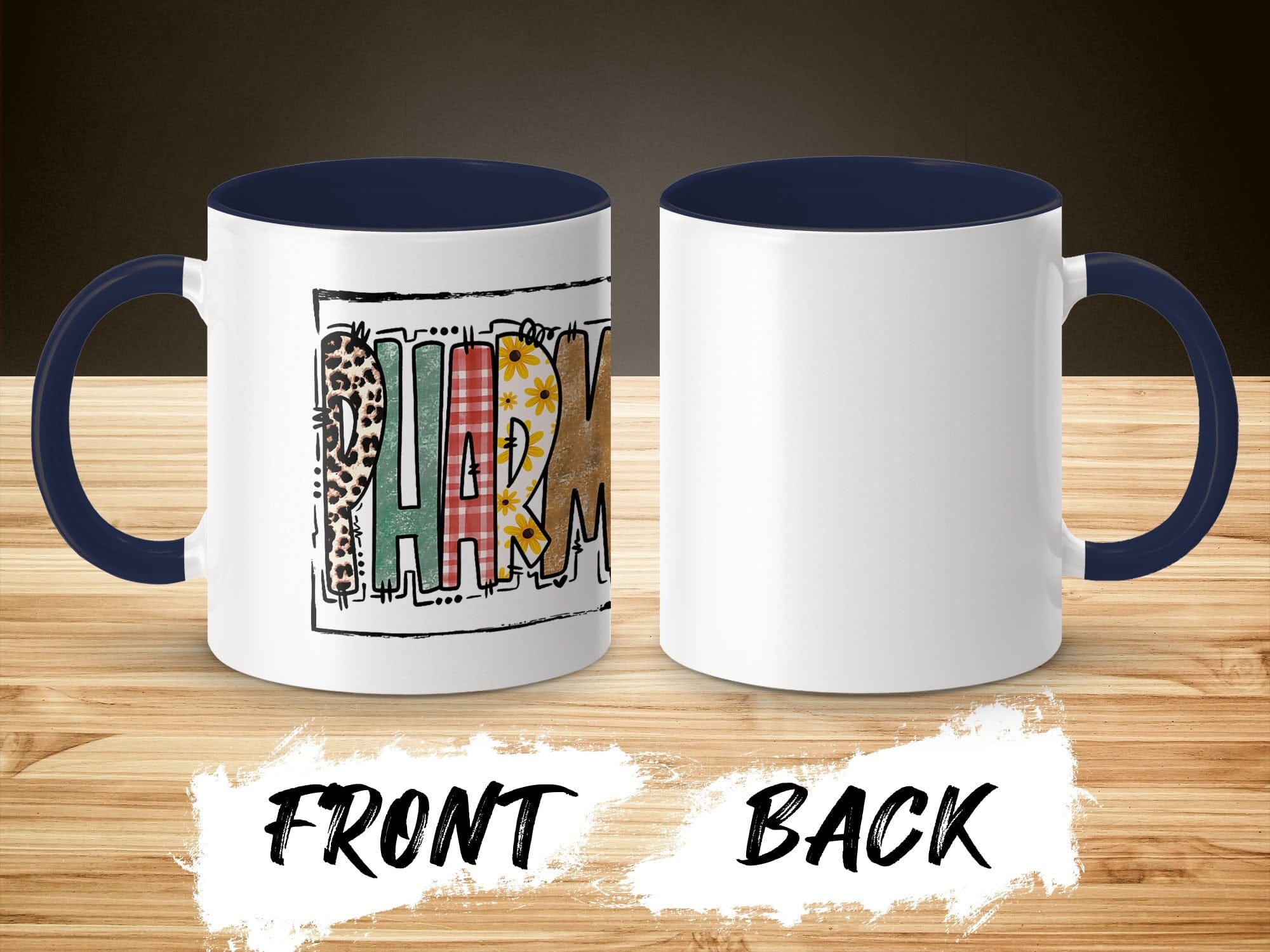 Colorful Wildlife PAWM Design Coffee Mug Product