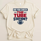 Did You Check the Tube Station? Tee