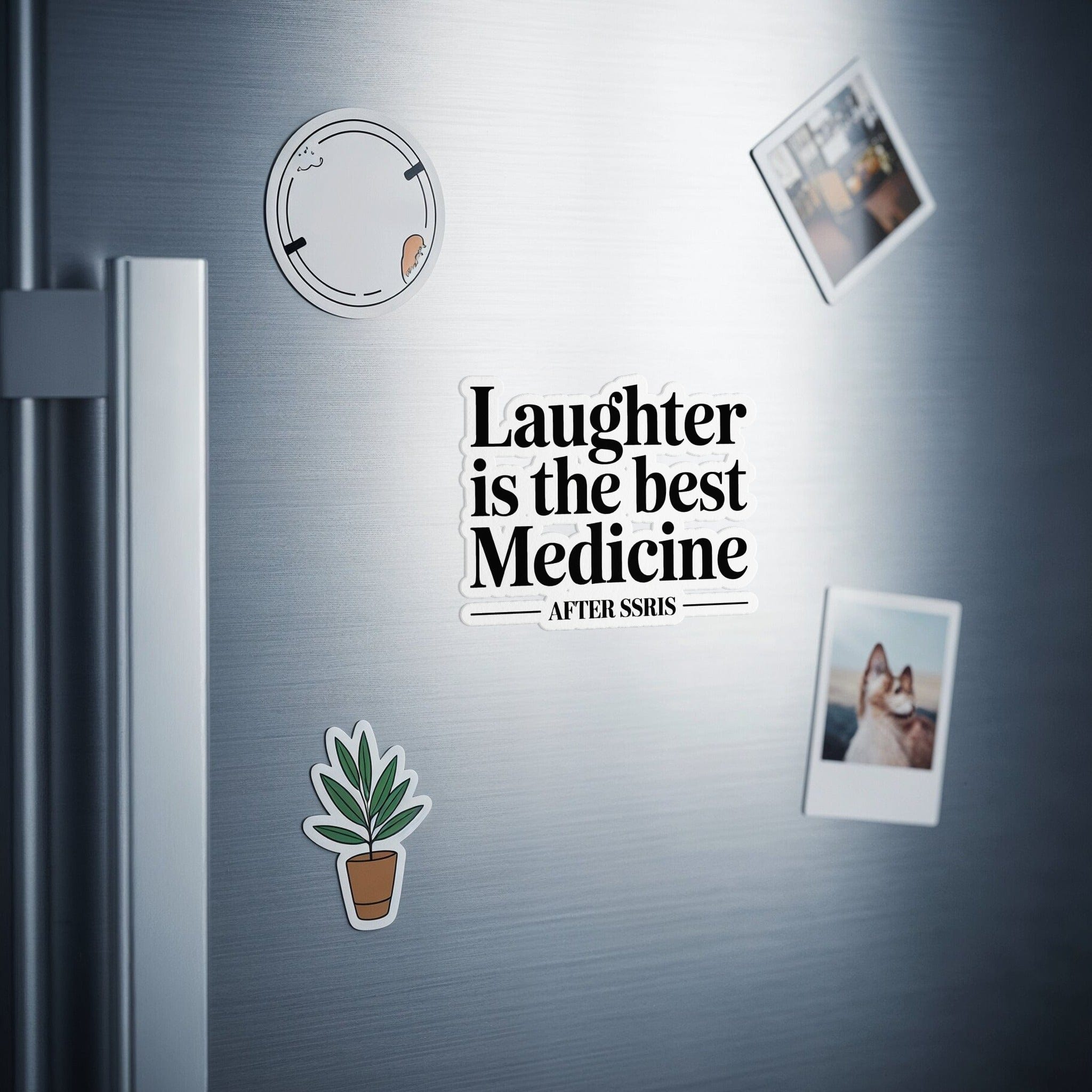 Laughter is the Best Medicine After SSRIs sticker product