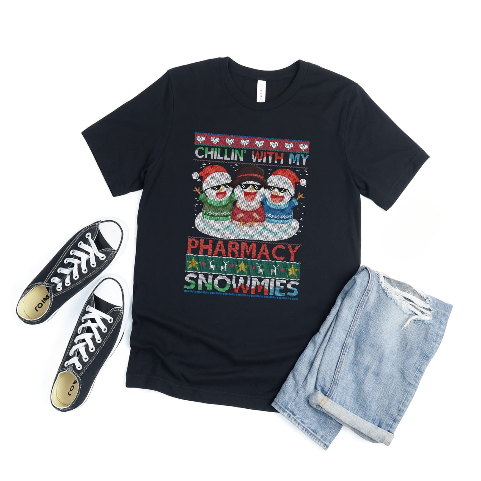 Chillin With My Pharmacy Snowmies T-shirt product type