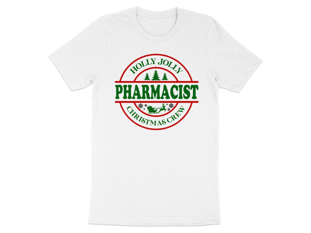 Holly Jolly Badge Pharmacist Tee
