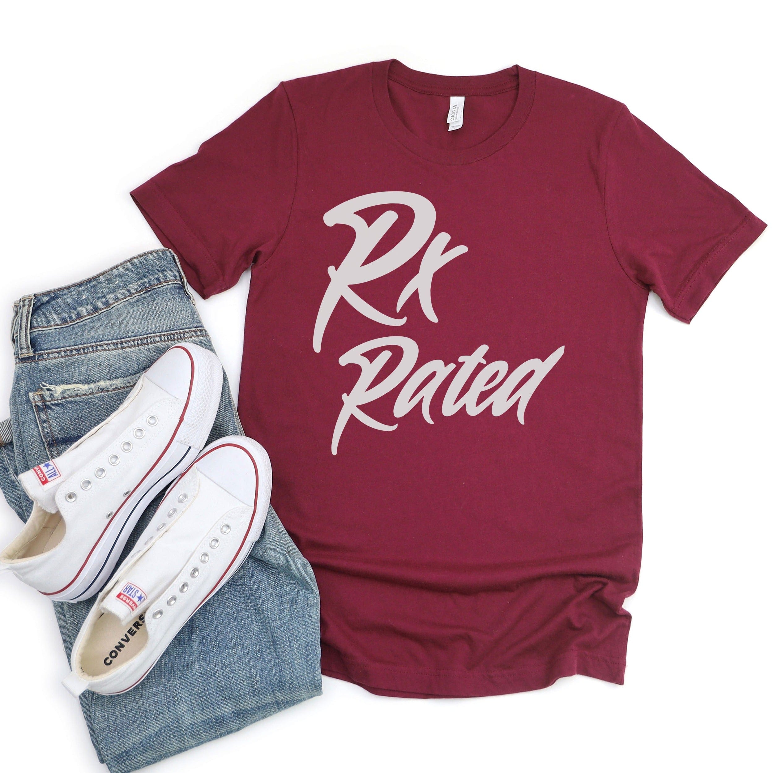 Rx Rated Graphic Tee Shirt Trendy Casual Product