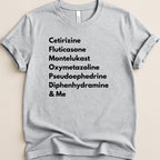 Allergy Season Survival List Tee