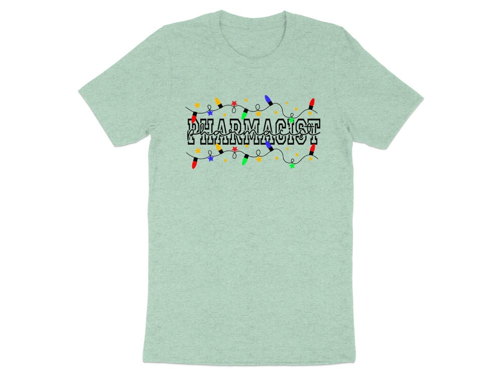Christmas Lights Pharmacist Tee