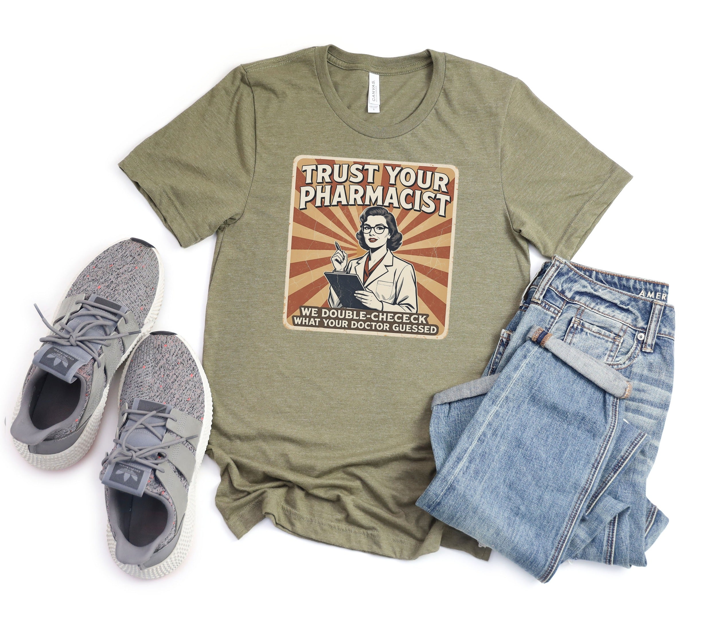 Trust Your Pharmacist Graphic Tee Shirt product type