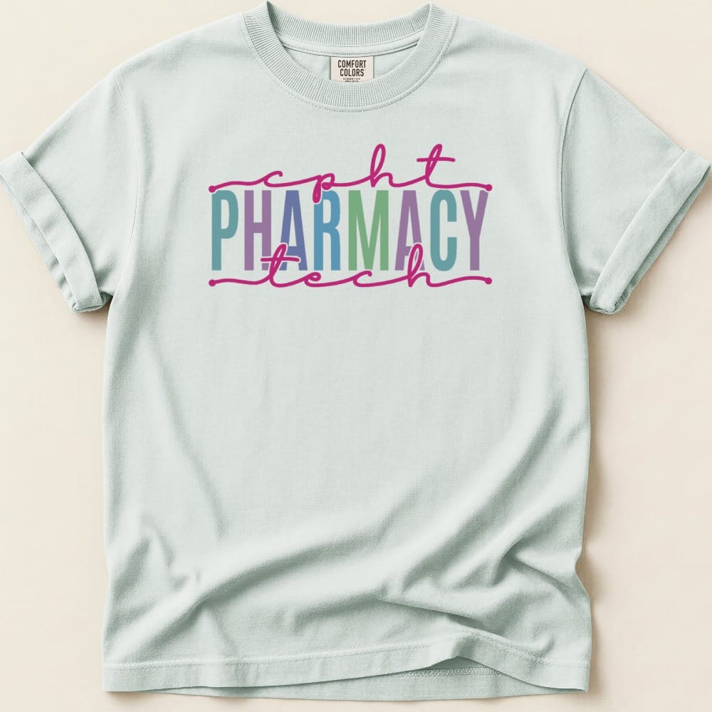 CPhT Pharmacy Tech Script Shirt