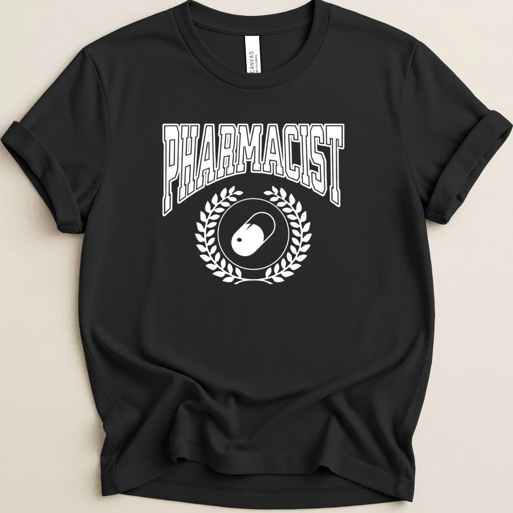 Pharmacist Collegiate Crest Tee