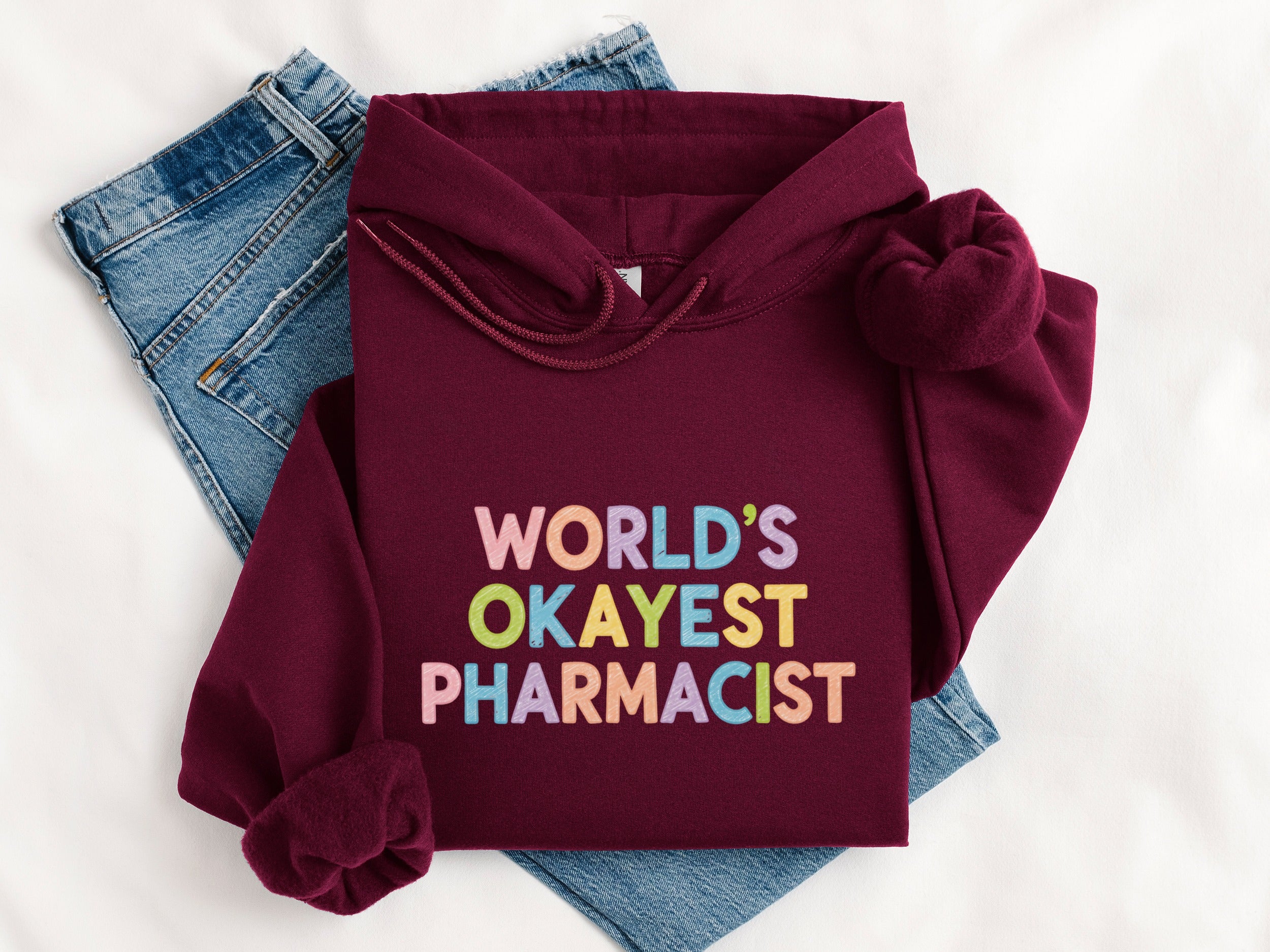 World's Okayest Pharmacist Hoodie