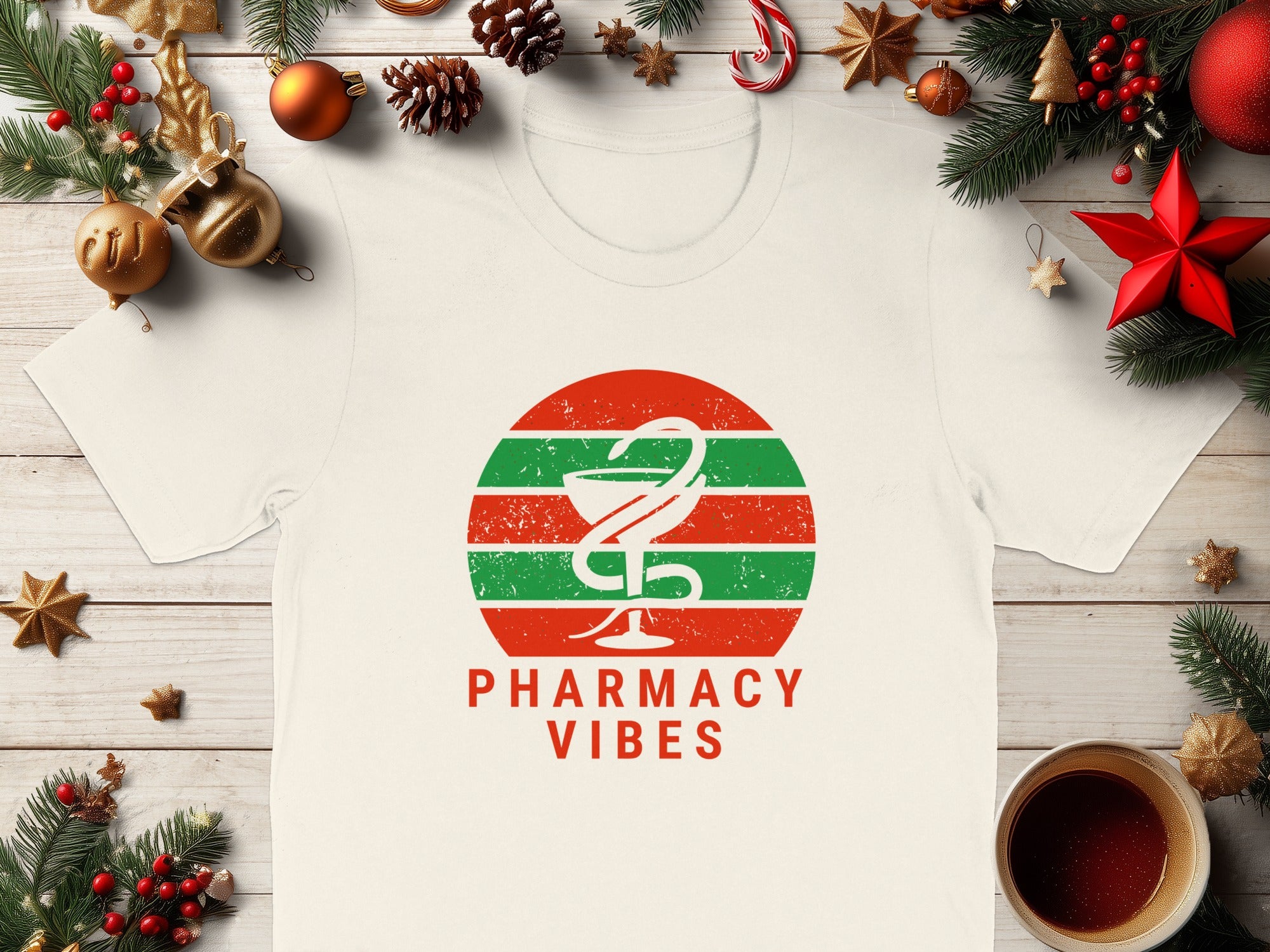 Pharmacy Vibes Festive Design Holiday Product Type