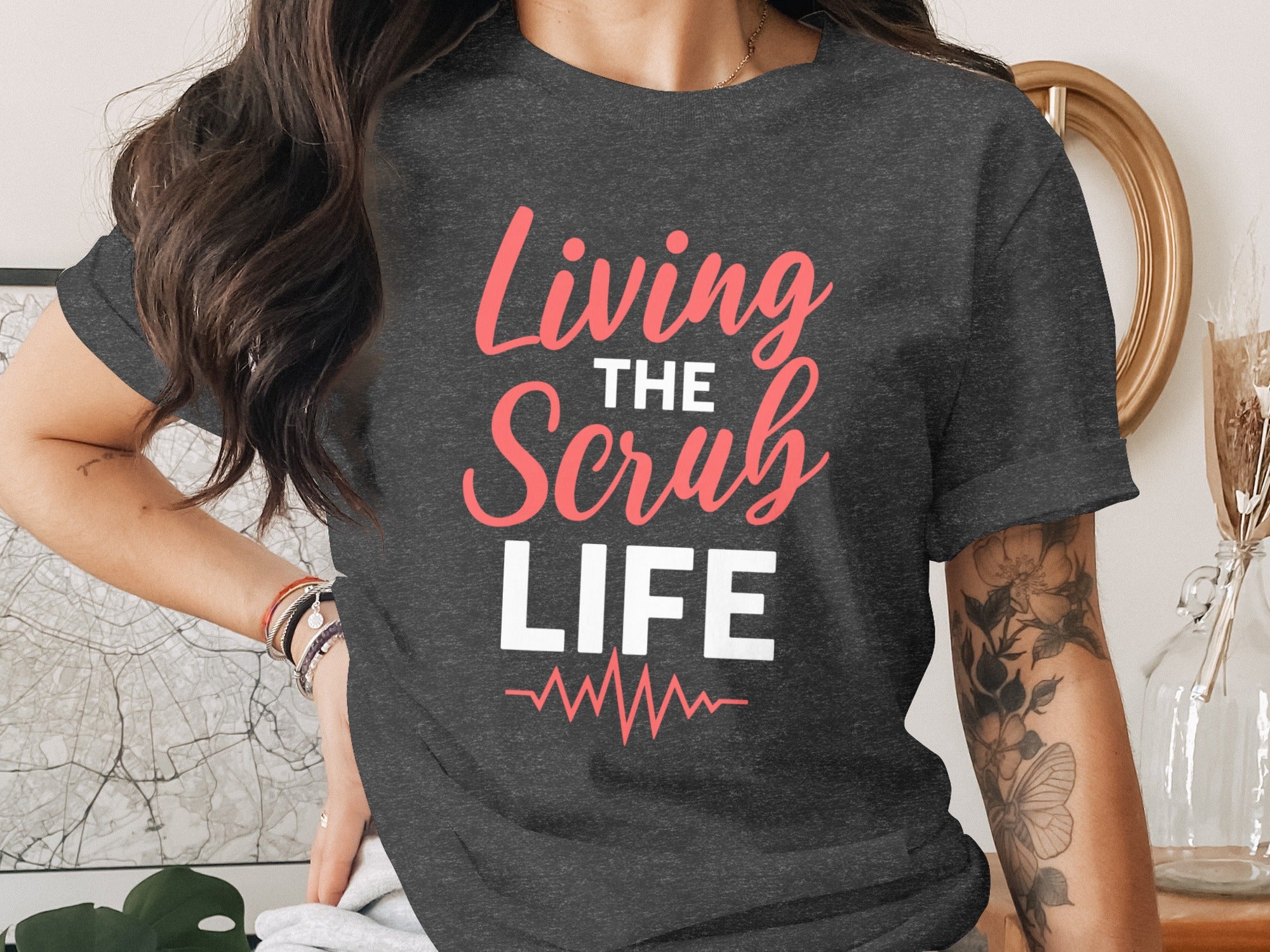 Living the Scrub Life Graphic Tee