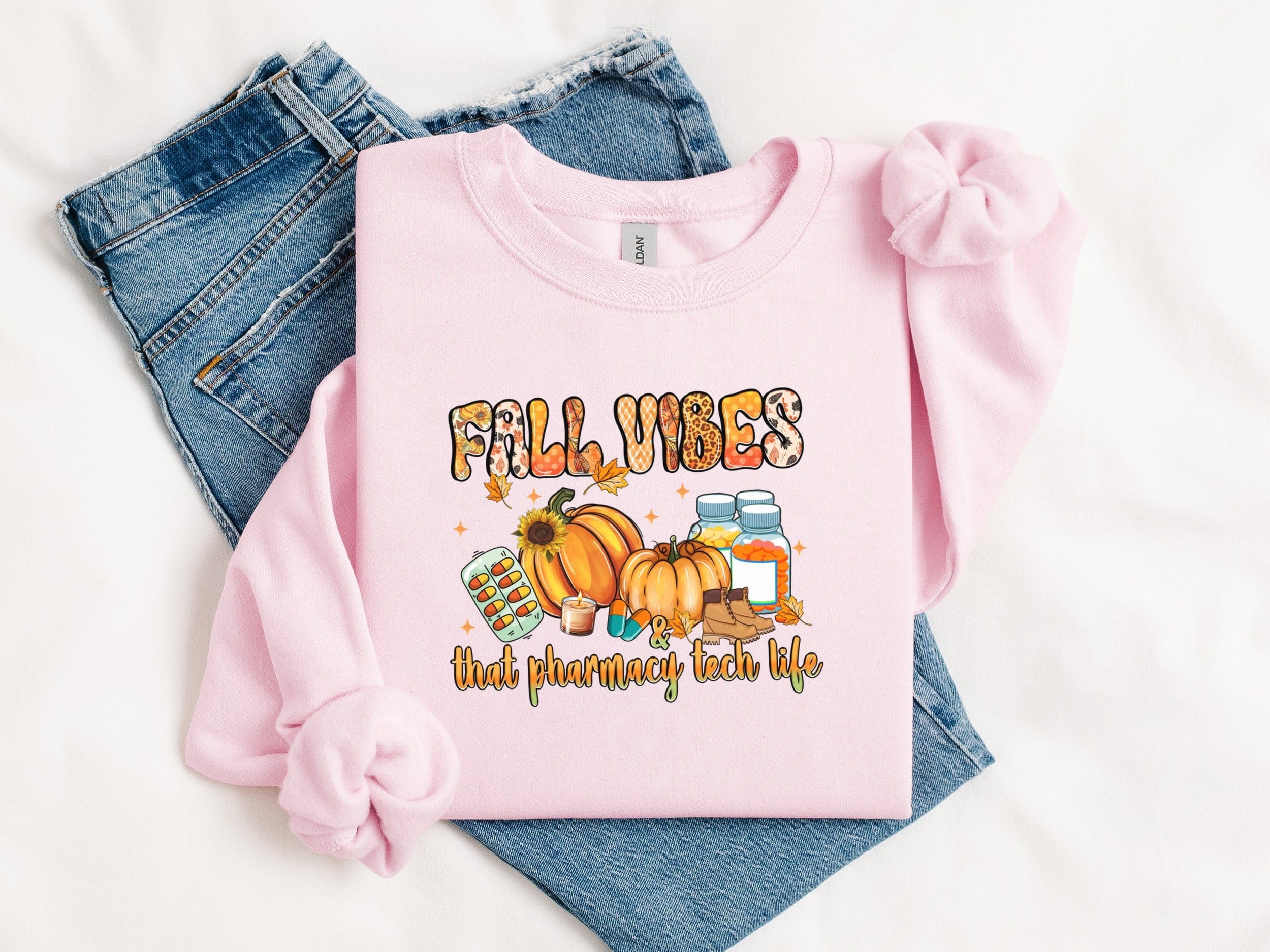 Fall Vibes That Pharmacy Tech Life Sweatshirt product