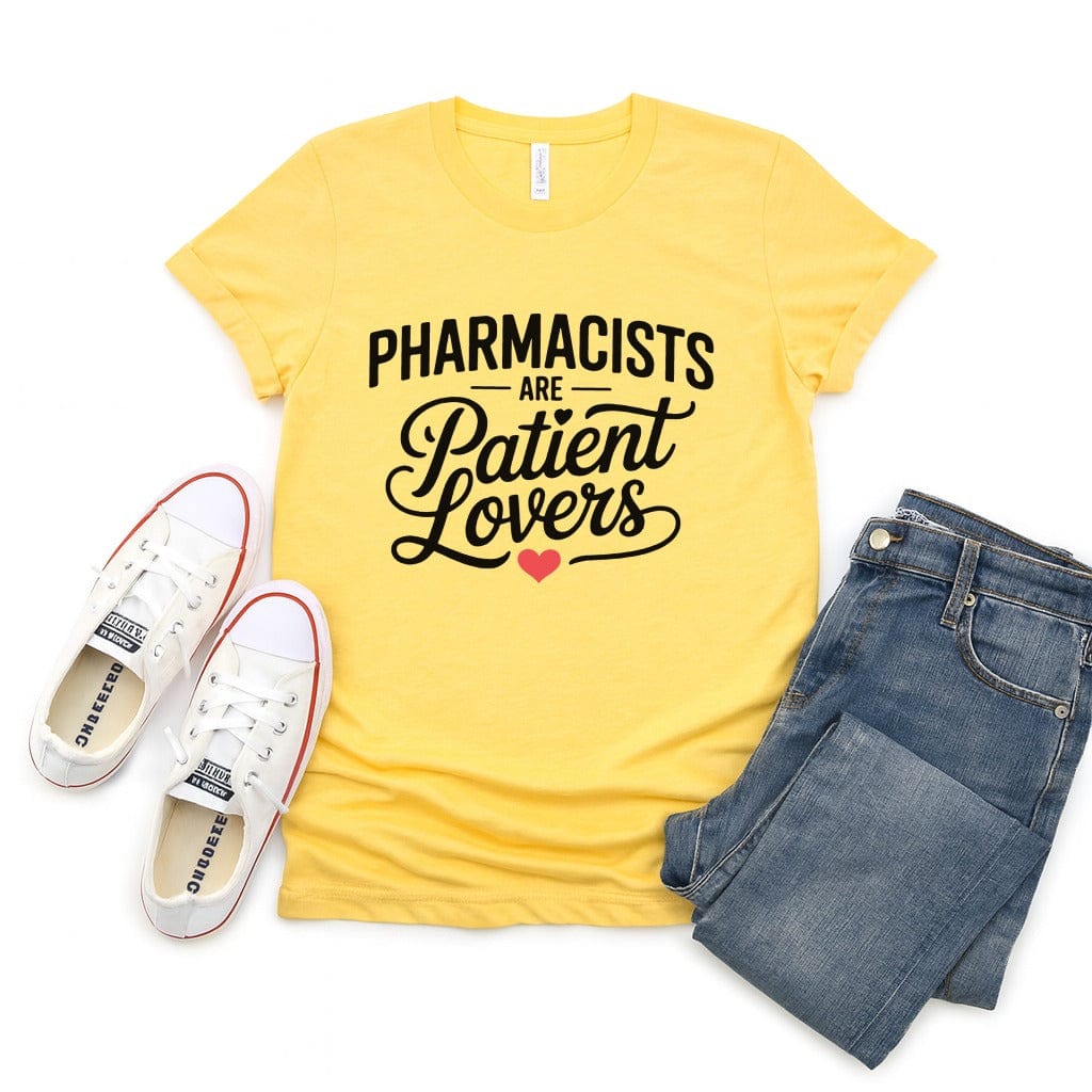 Pharmacists Are Patient Lovers Printed Tee product