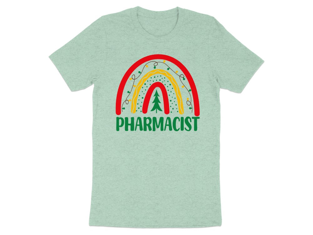 Christmas Rainbow Pharmacist Tee