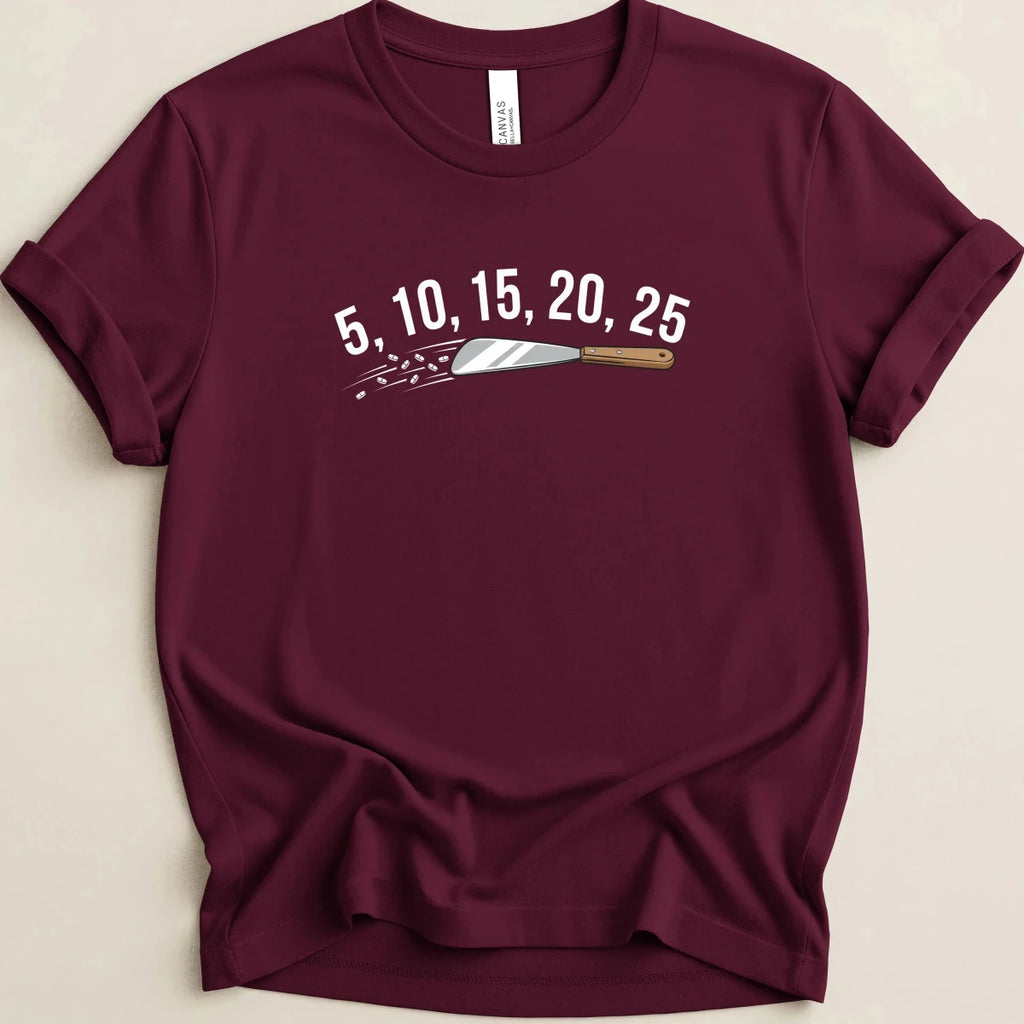 5, 10, 15, 20, 25 Pharmacy Counting Tee - Adverse Reactions