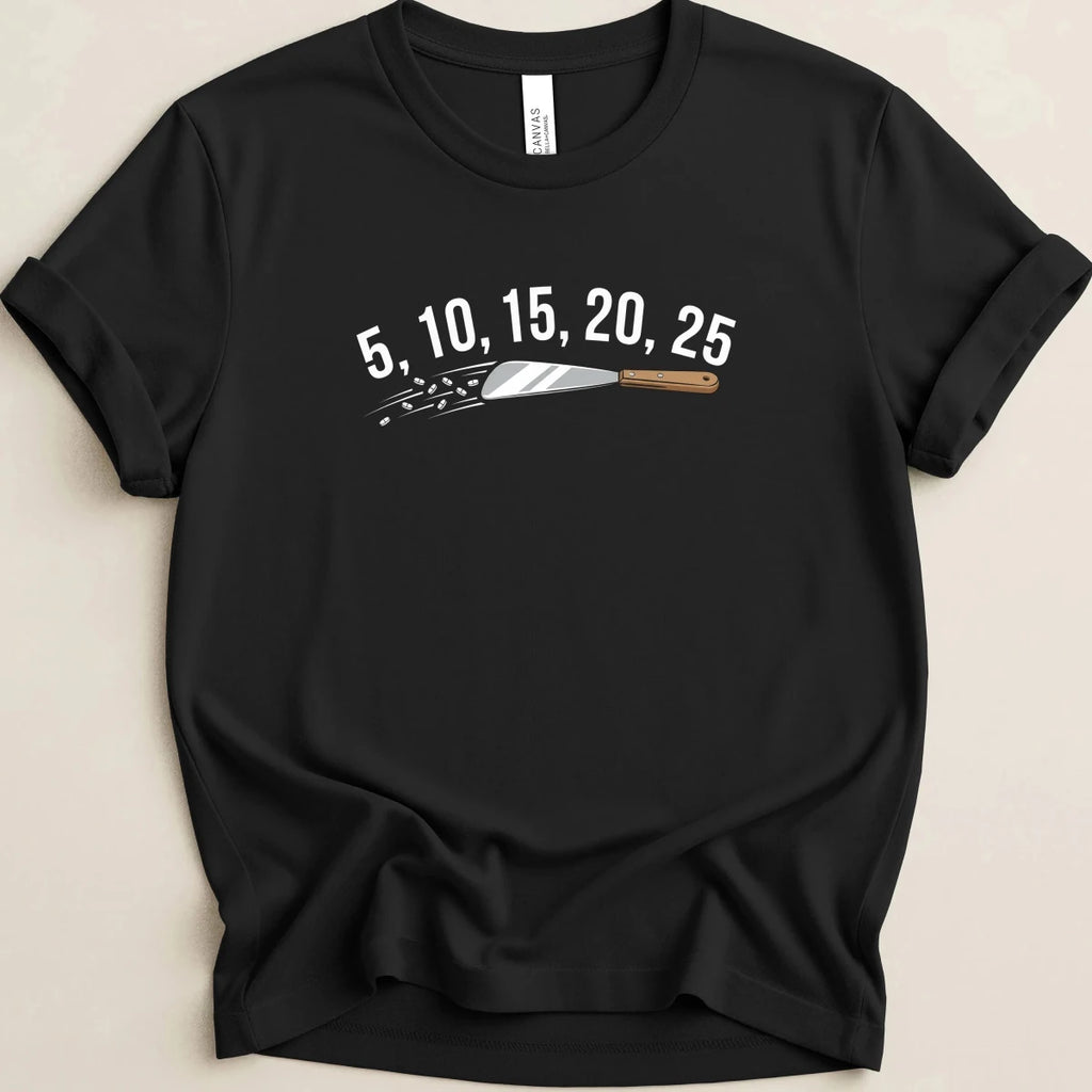 5, 10, 15, 20, 25 Pharmacy Counting Tee - Adverse Reactions