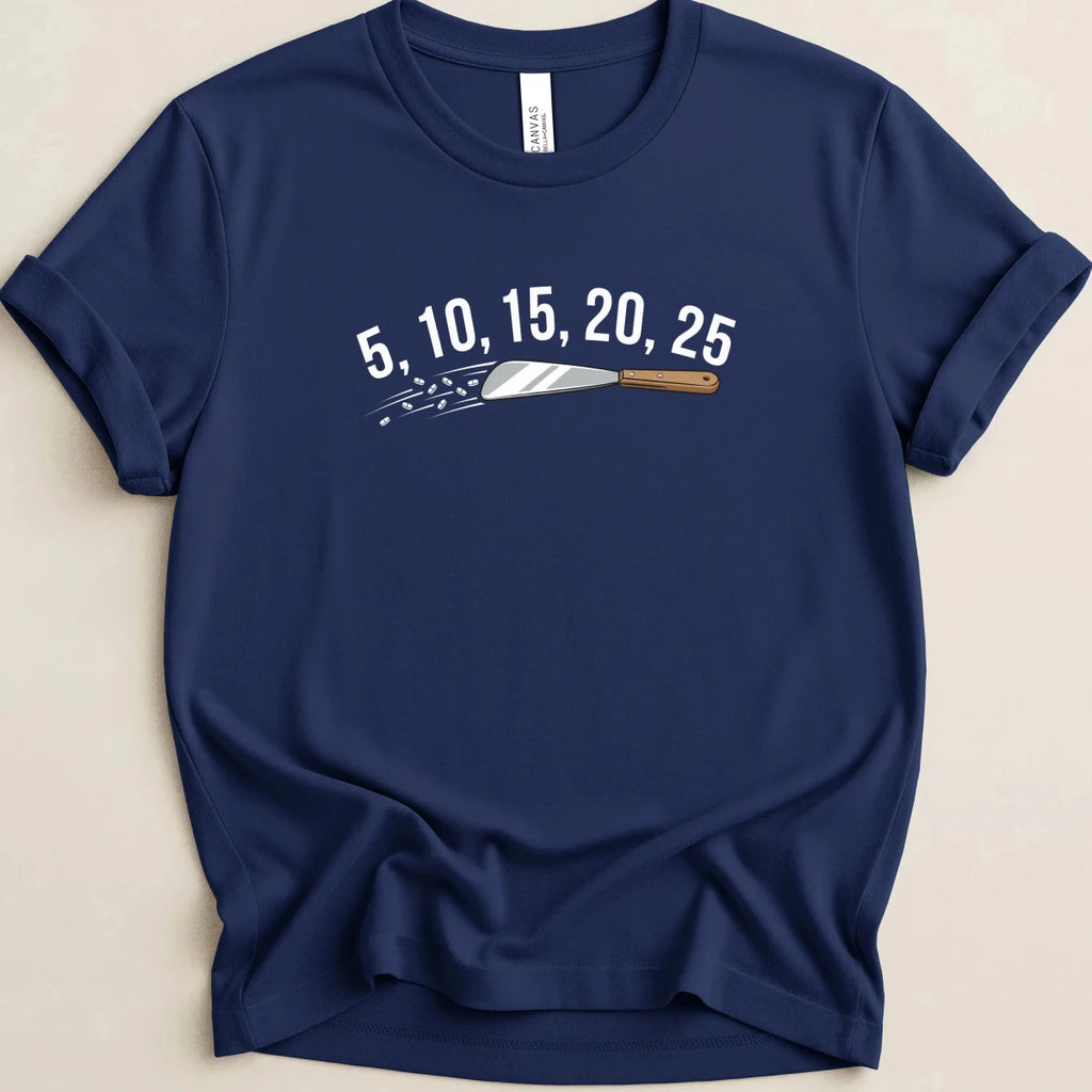 5, 10, 15, 20, 25 Pharmacy Counting Tee - Adverse Reactions