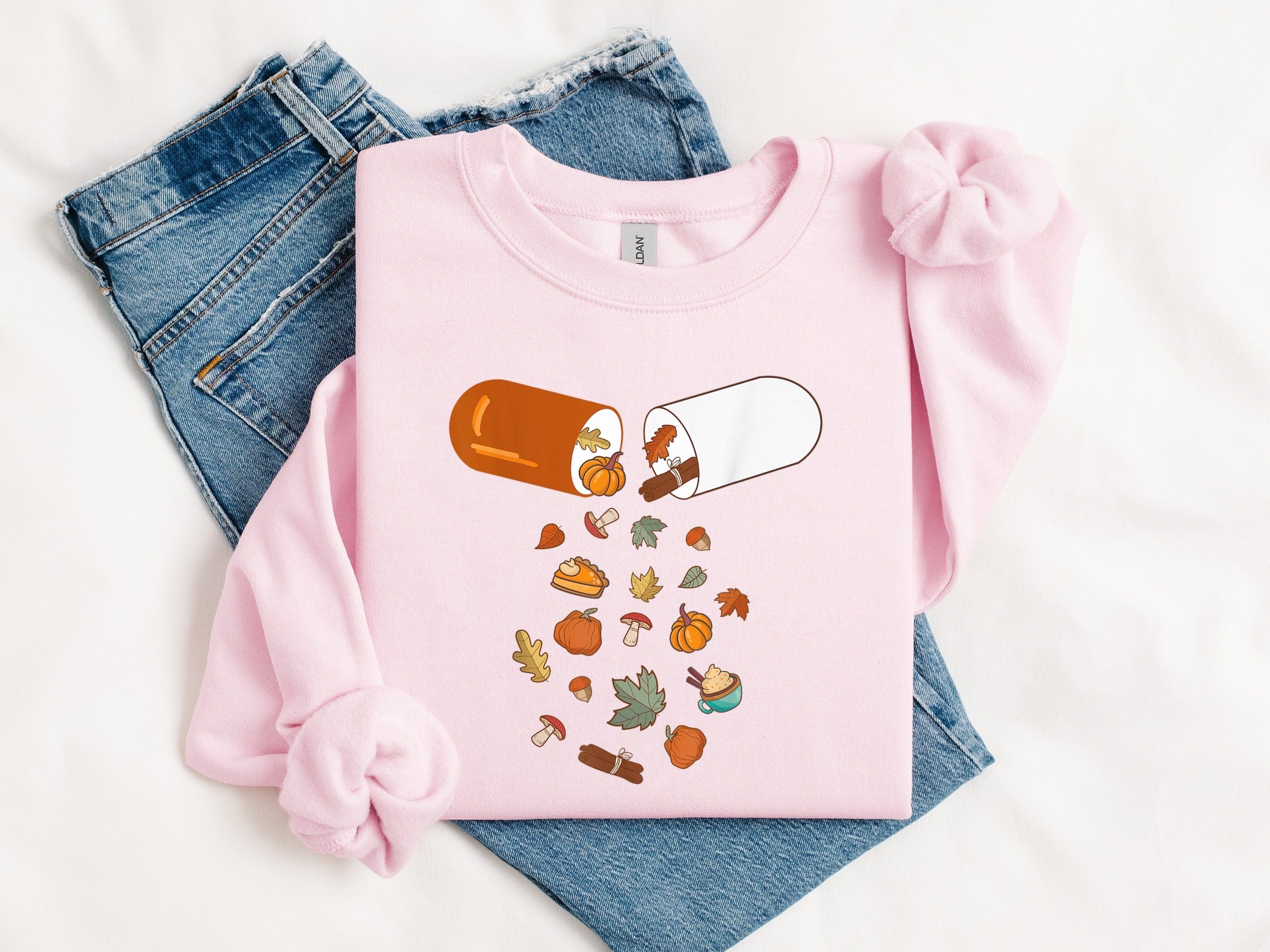 Fall Capsule Leaves Food Oak Graphic Tee product