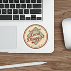 Circular sticker with "Support Your Local Druggist EST. 1920" text.
