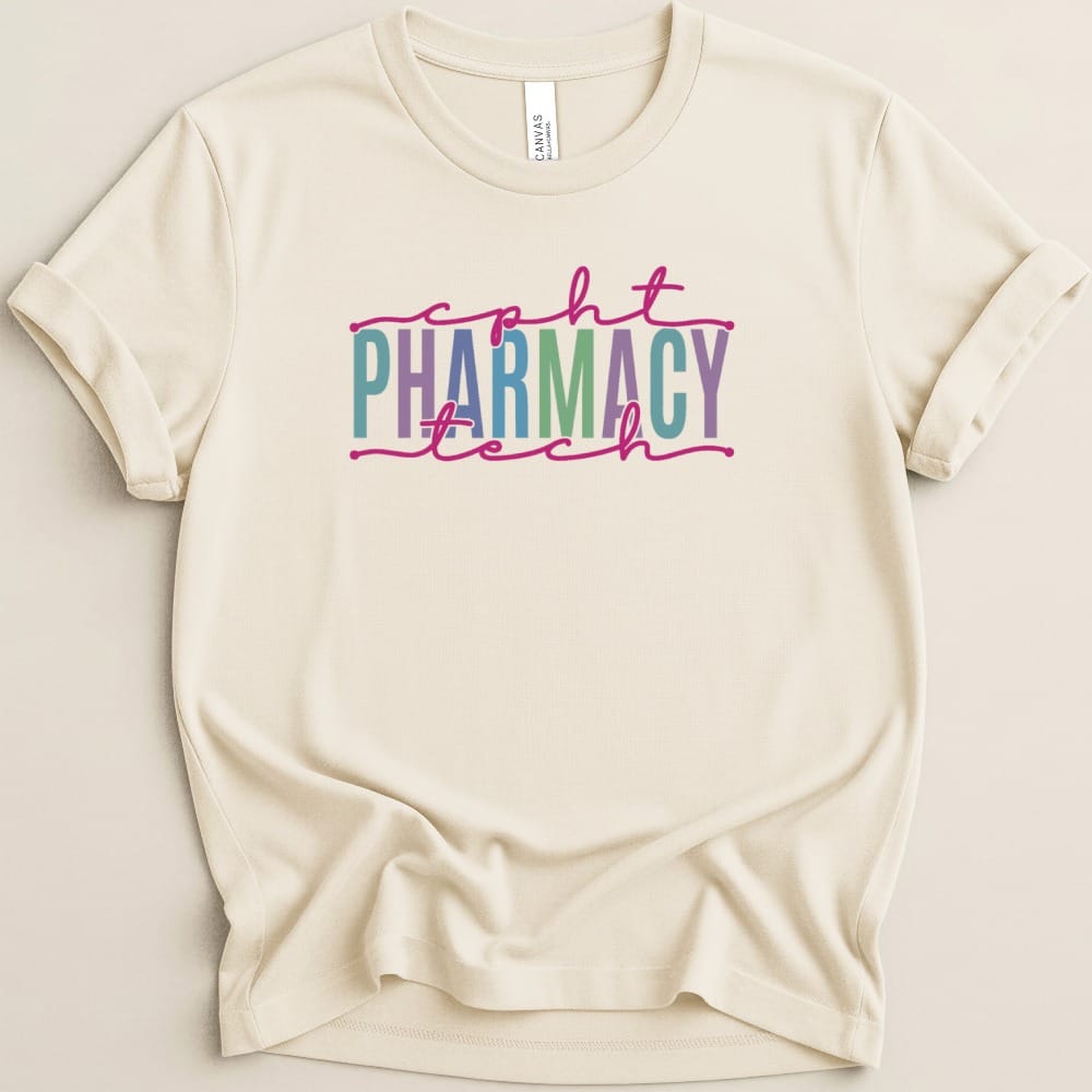 CPhT Pharmacy Tech Script Shirt
