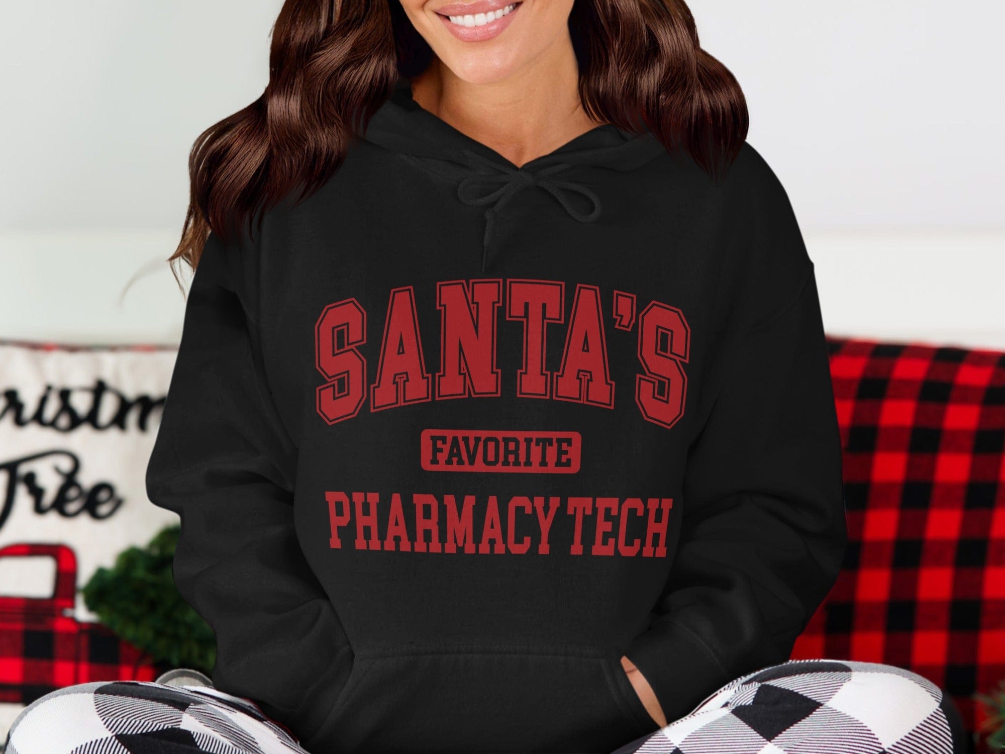 Santa's Favorite Pharmacy Tech Hoodie product