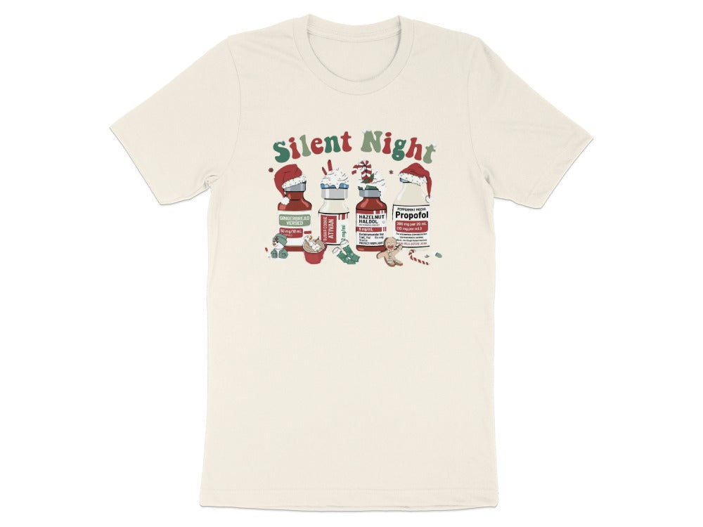 Silent Night Pharmacy Christmas Tee