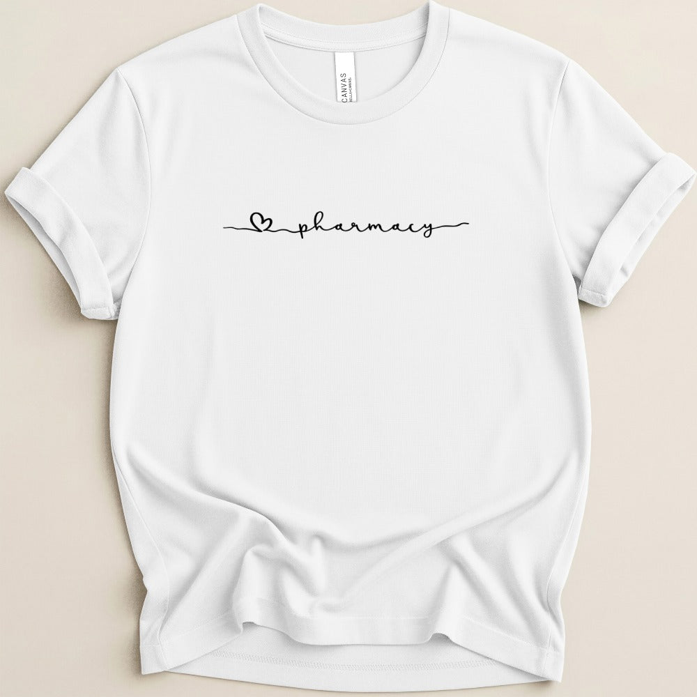 Pharmacy Script Tee