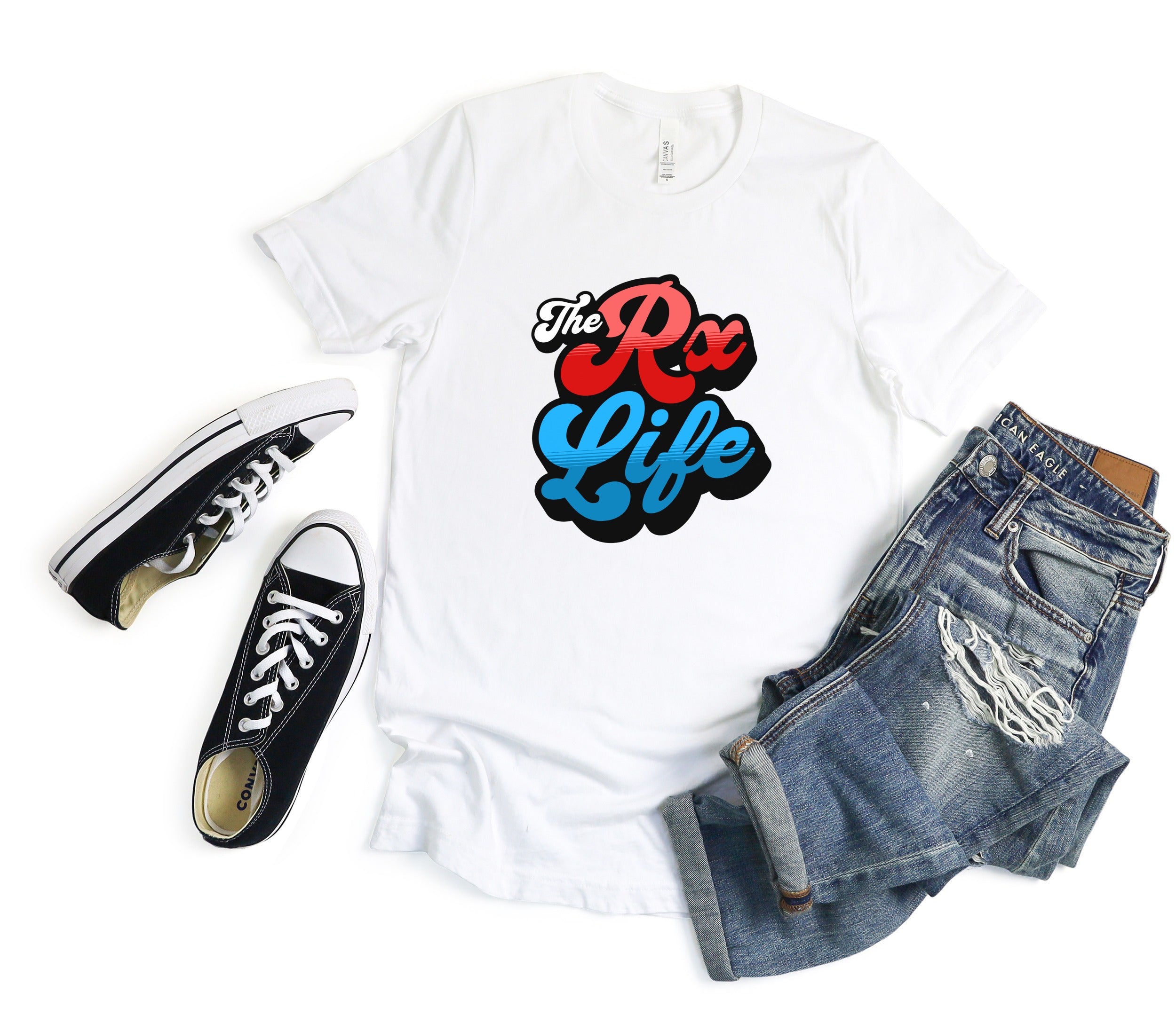 The Rx Life Graphic Tee for Casual Styling