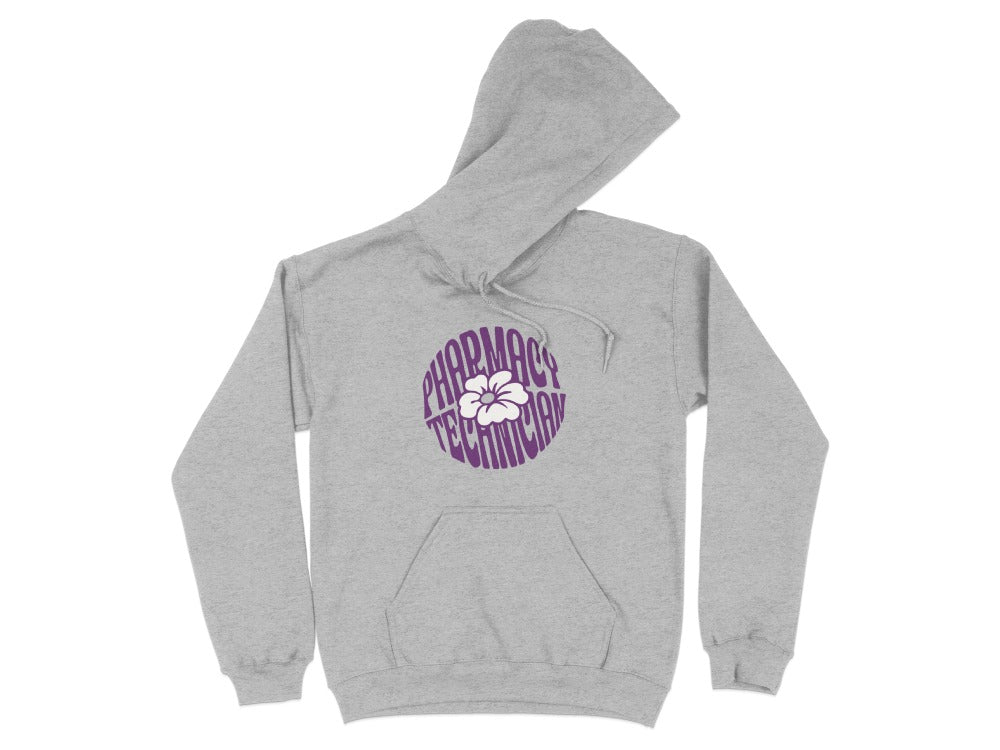 Pharmacy Technician Flower Sweatshirt & Hoodie