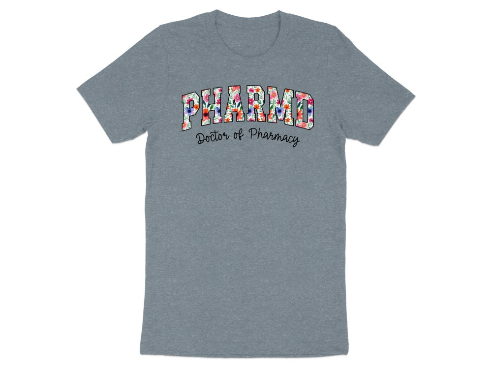 PharmD Floral Tee