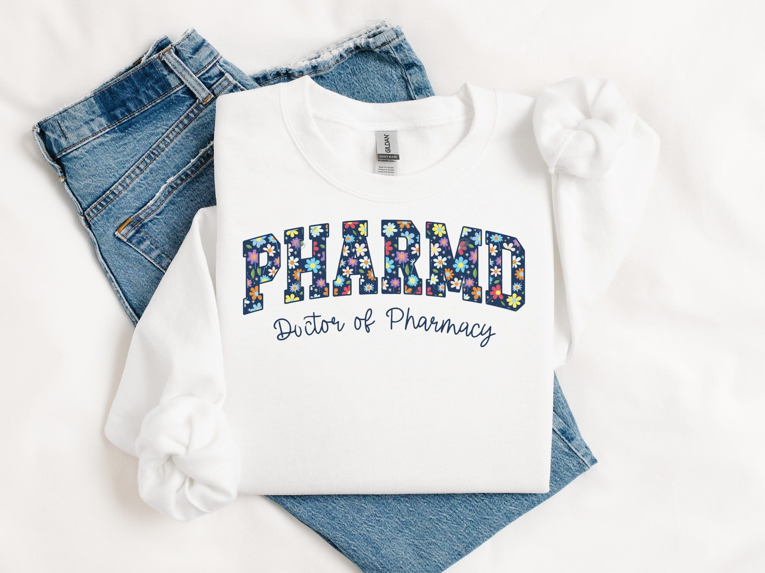 PharmD Doctor of Pharmacy Floral Design Apparel
